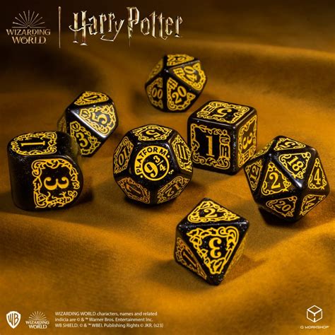 Harry Potter: Hufflepuff Dice Set 